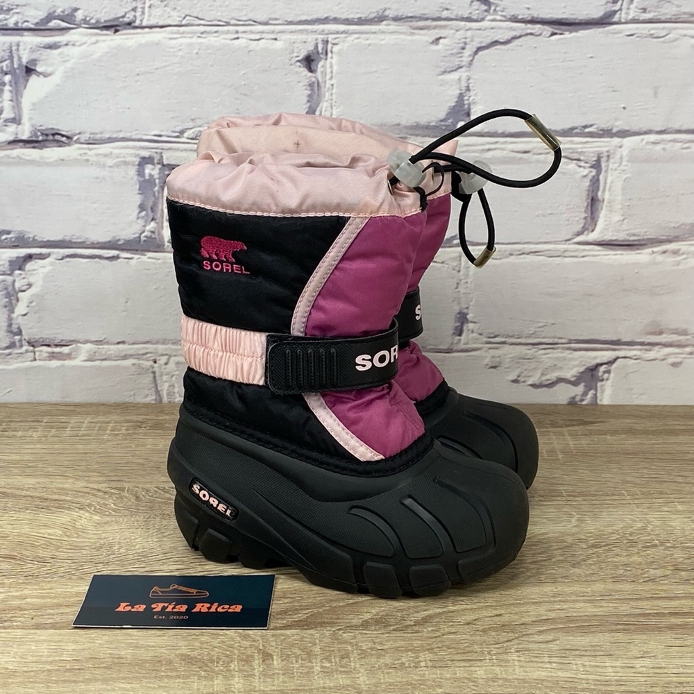 Sorel Flurry TP Pink Waterproof Winter Boots